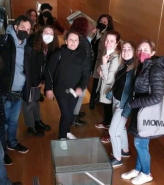 Επίσκεψη από τη Σχολή Ξεναγών Θεσσαλονίκης