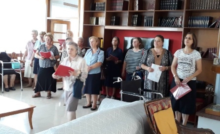 Επίσκεψη της Ορθόδοξης Χριστιανικής Αδελφότητας Φιλύρου "ΑΠΟΛΥΤΡΩΣΗ"